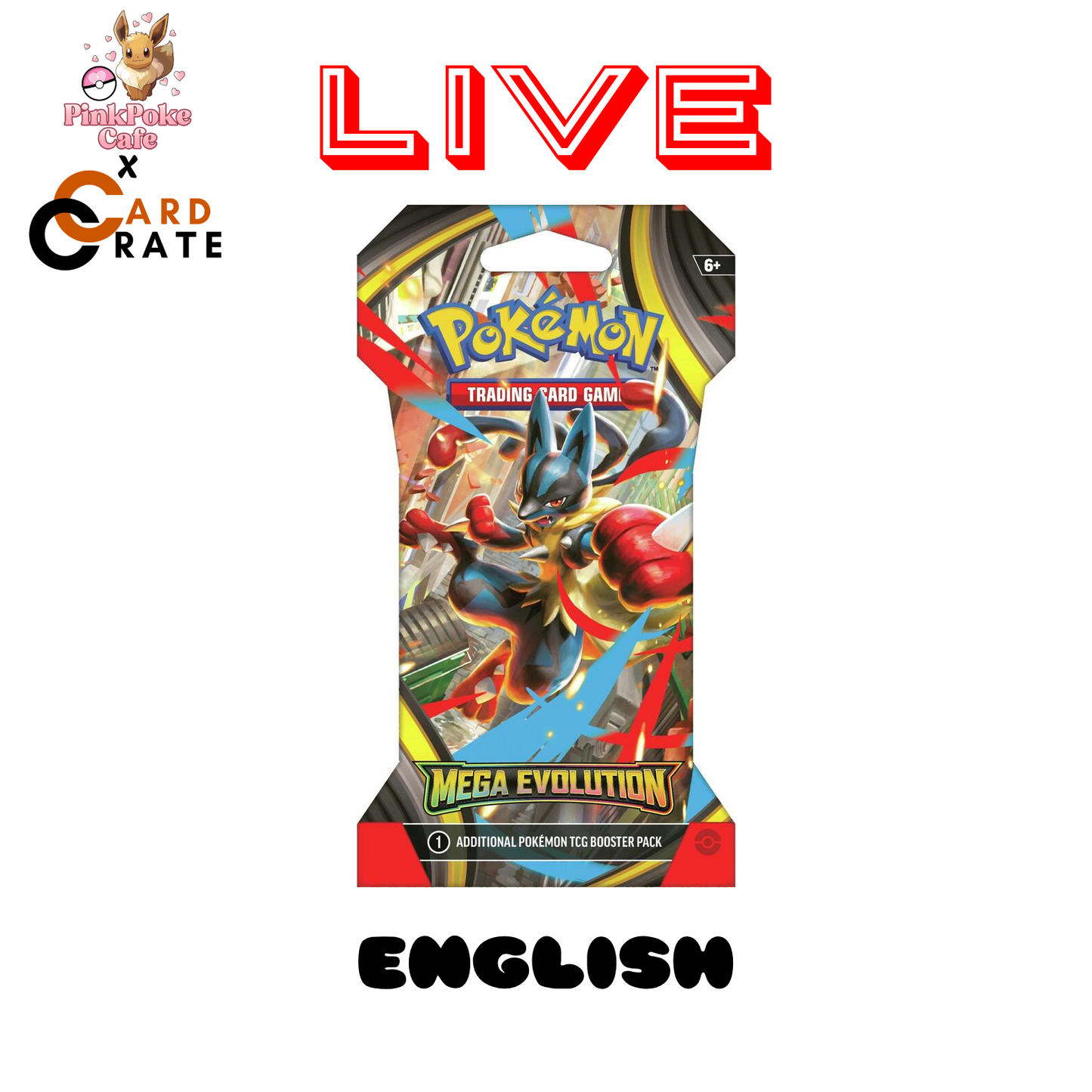 Mega Evolution Sleeved Booster Packs (LIVE)