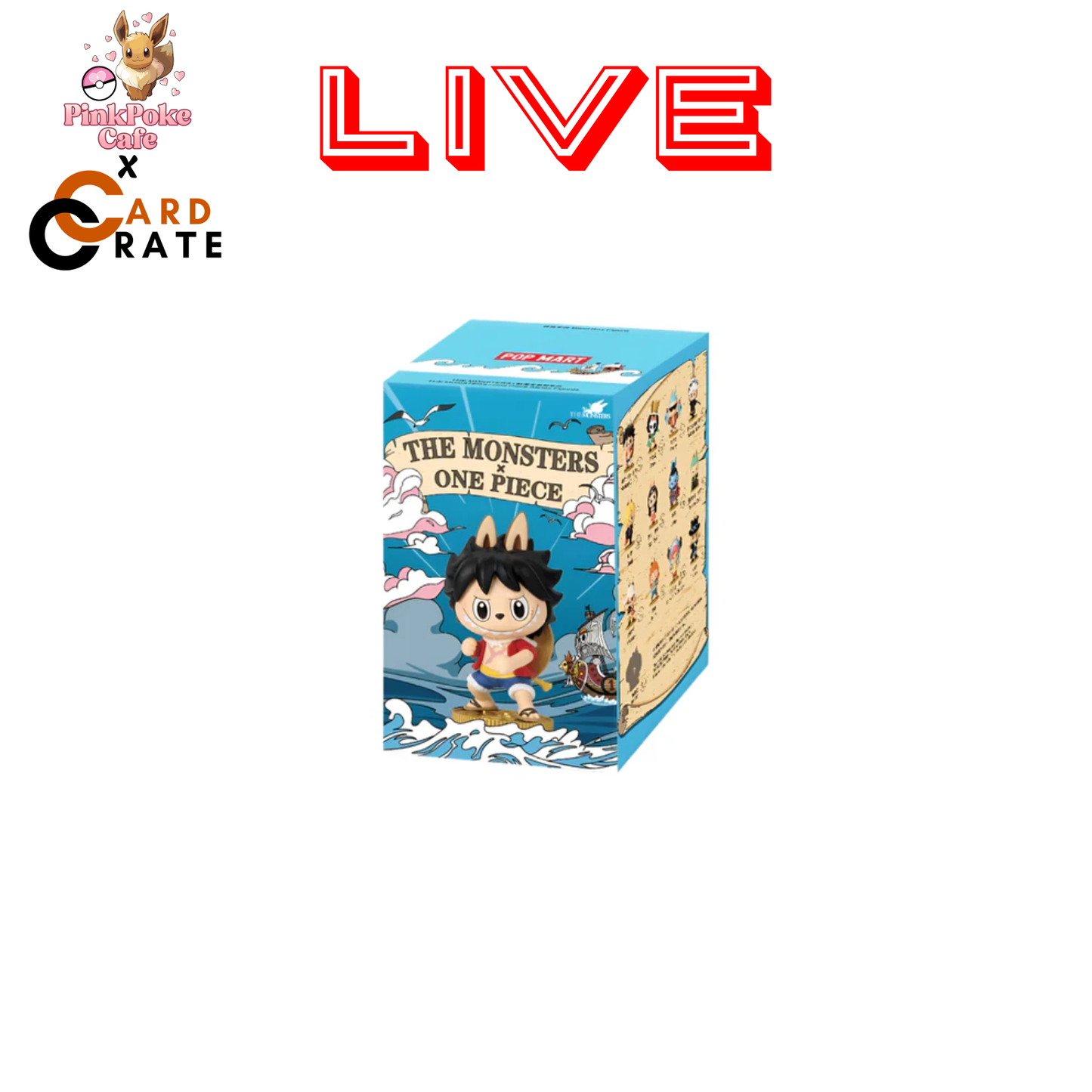 The Monsters x One Piece Blind Box (LIVE)