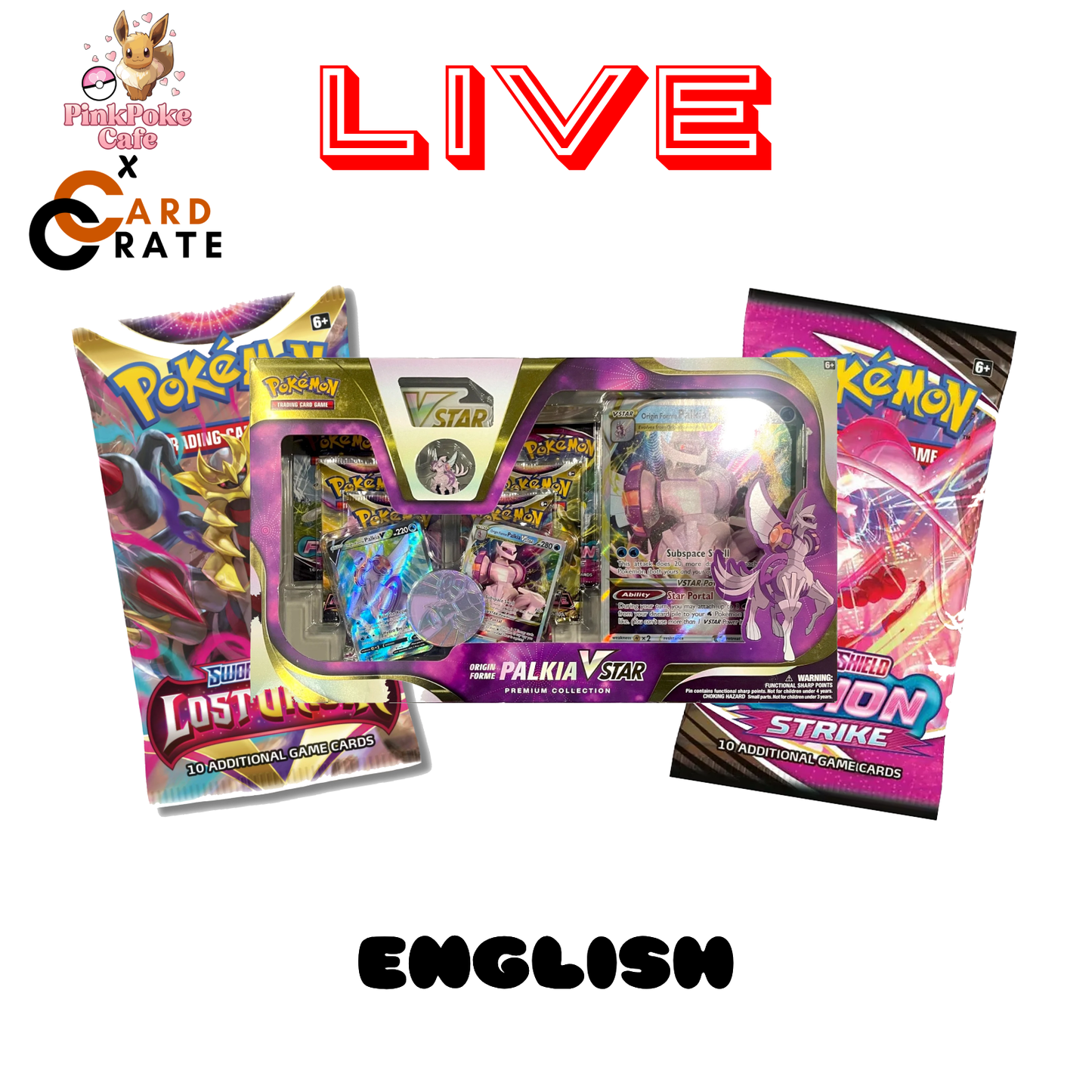 Palkia VSTAR Premium Collection Box (LIVE)