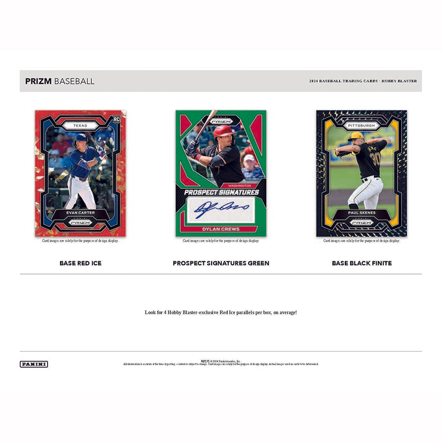 2024 Panini Prizm Baseball Hobby Blaster