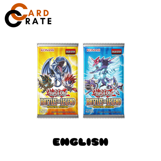 Yu-Gi-Oh: Battles of Legend- Monster Mayhem [1st Edition] Booster Pack