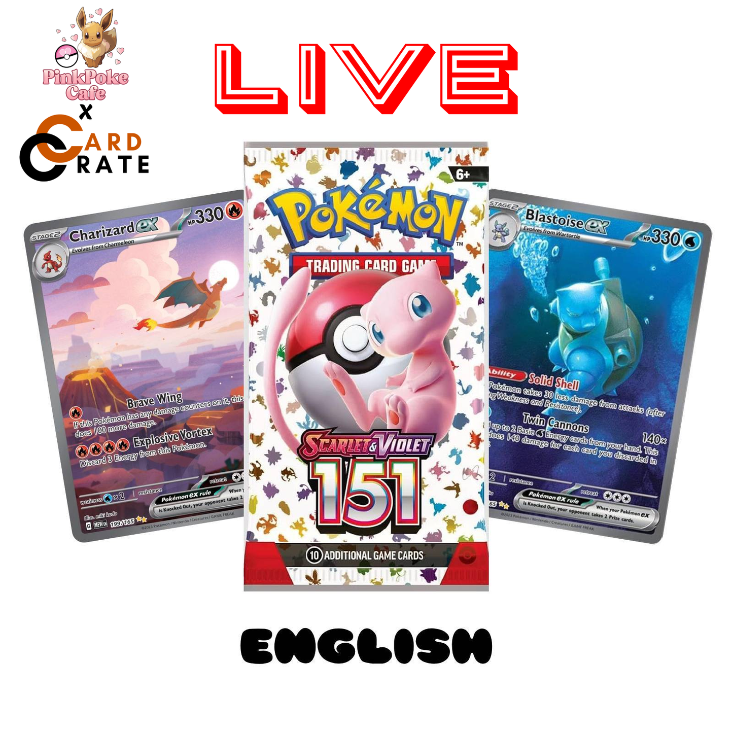 151 English Booster Pack (LIVE)