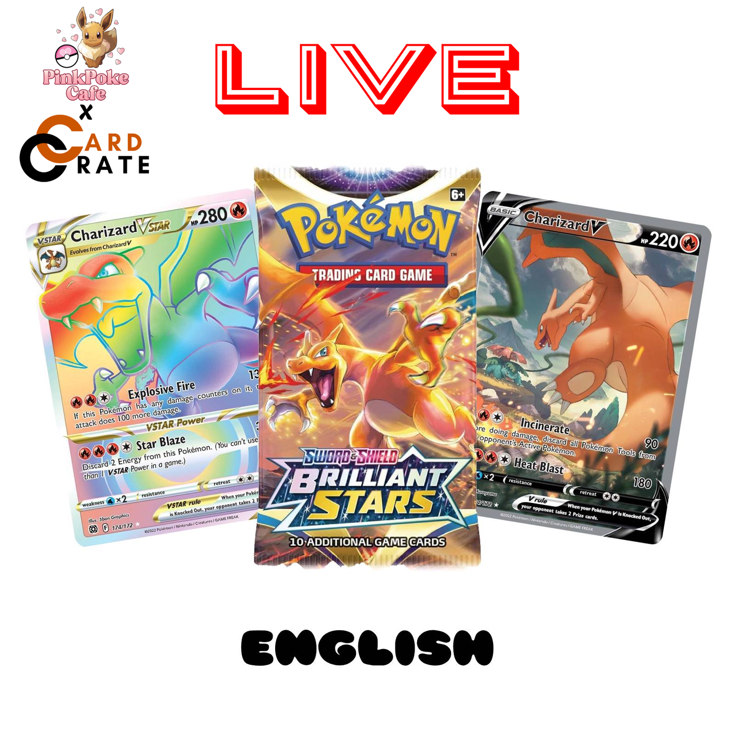 Brilliant Stars Booster Pack (LIVE)