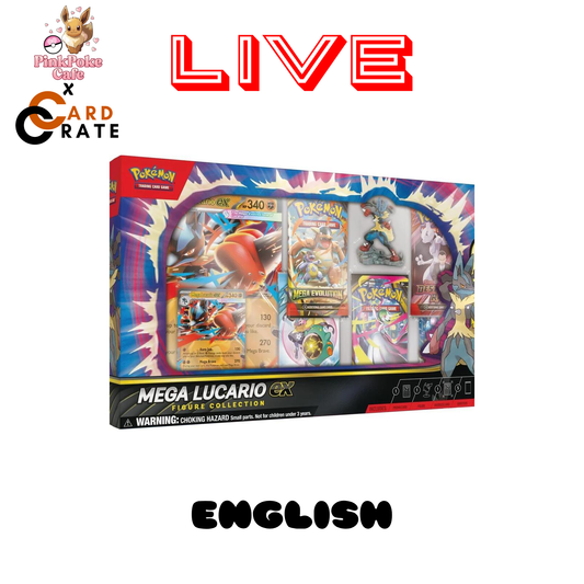 Mega Lucario ex Premium Figure Collection (LIVE)