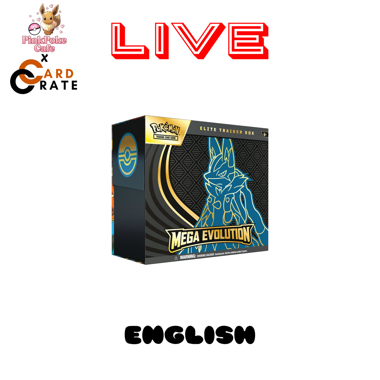 Mega Evolution Elite Trainer Box (LIVE)