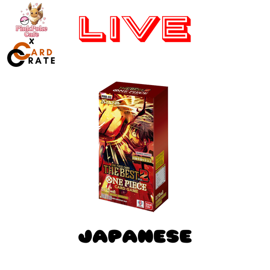 Japanese One Piece PRB-02 Booster Box (LIVE)
