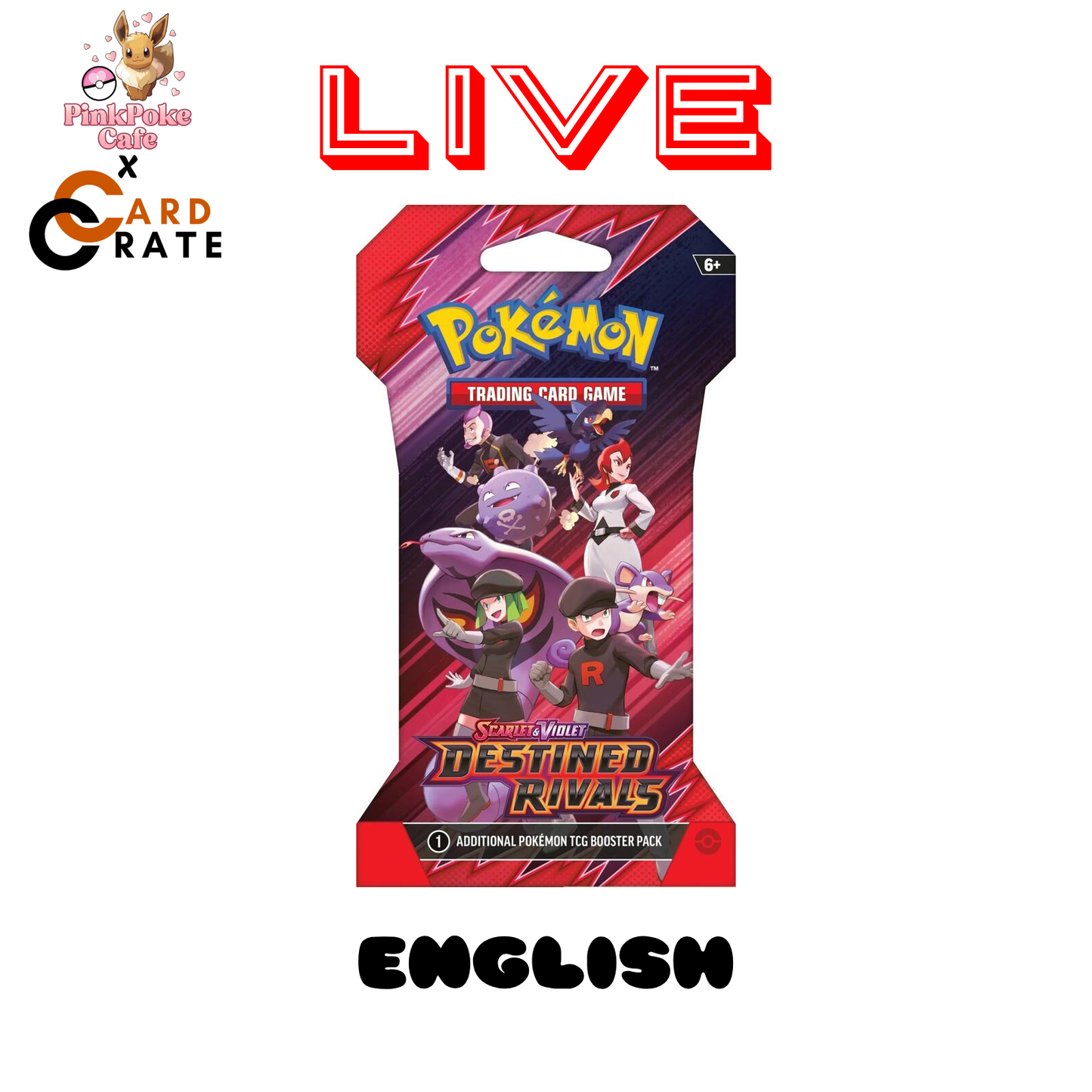 Destined Rivals Sleeved Booster Pack