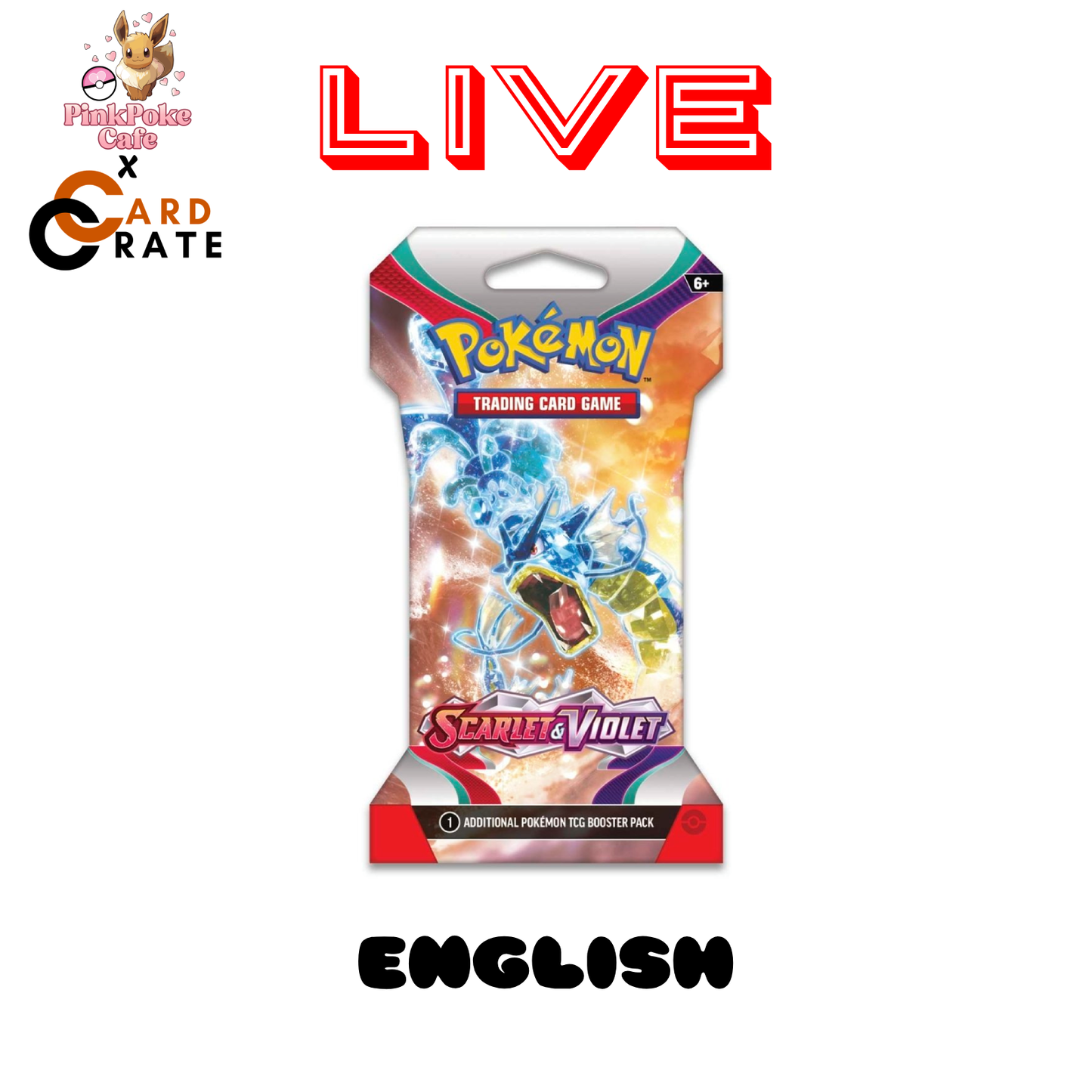 Scarlet Violet Base Sleeved Booster Packs (LIVE)