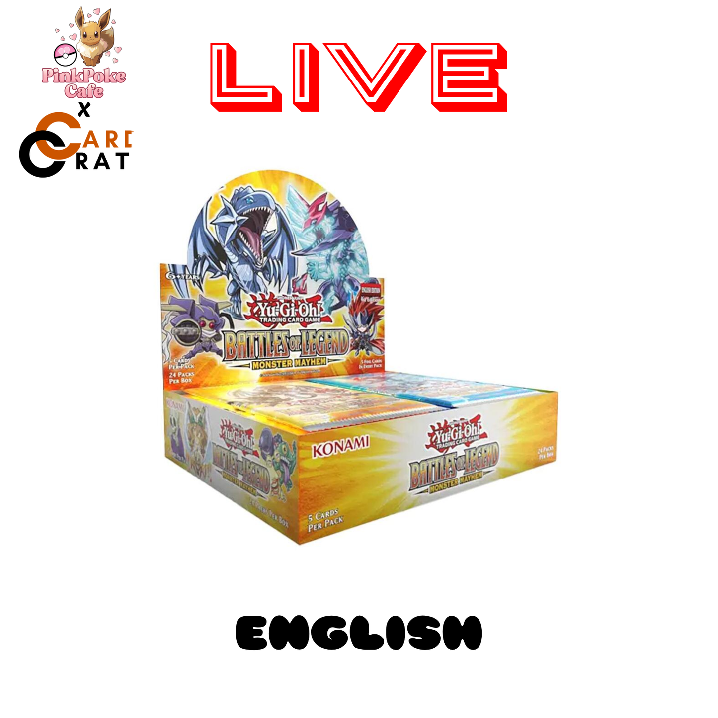 Yu-Gi-Oh: Battles of Legend- Monster Mayhem [1st Edition] (LIVE)
